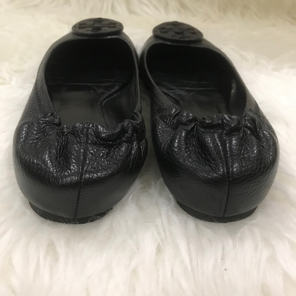 Tory Burch Women’s Reva Leather Flats Size 7.5 - Picture 7 of 10
